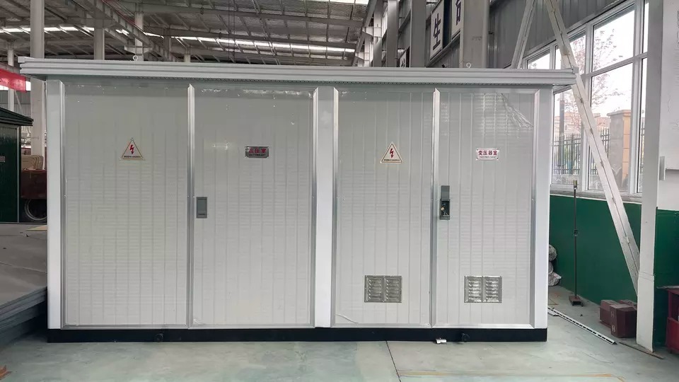 YB1-15/0.4-500, 10KV 15KV 500kva electrical mobile transformer prefabricated pad mounted