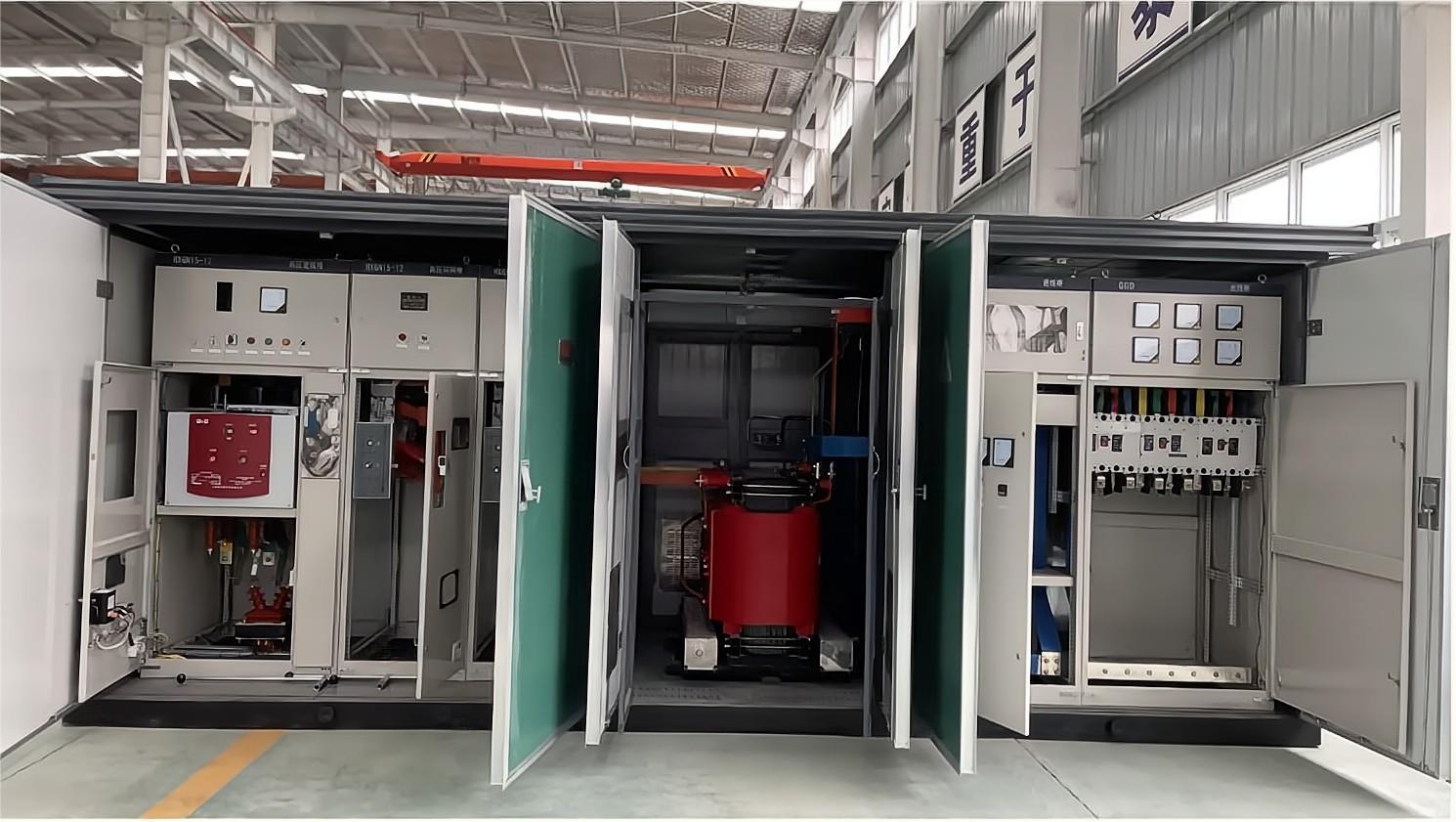 YB1-10/0.4-2000 Customized Compact 2000KVA 2500KVA 10Kv box Outdoor Substation