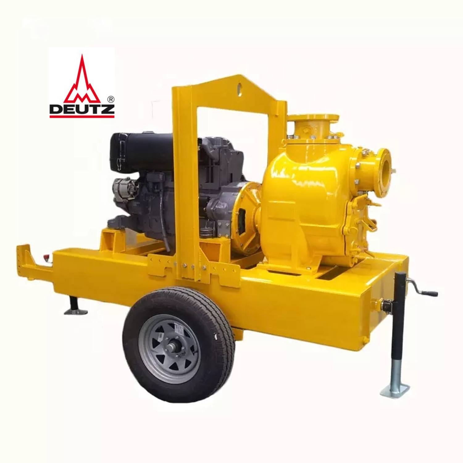 6 inch deutz diesel centrifugal sewage self priming pump