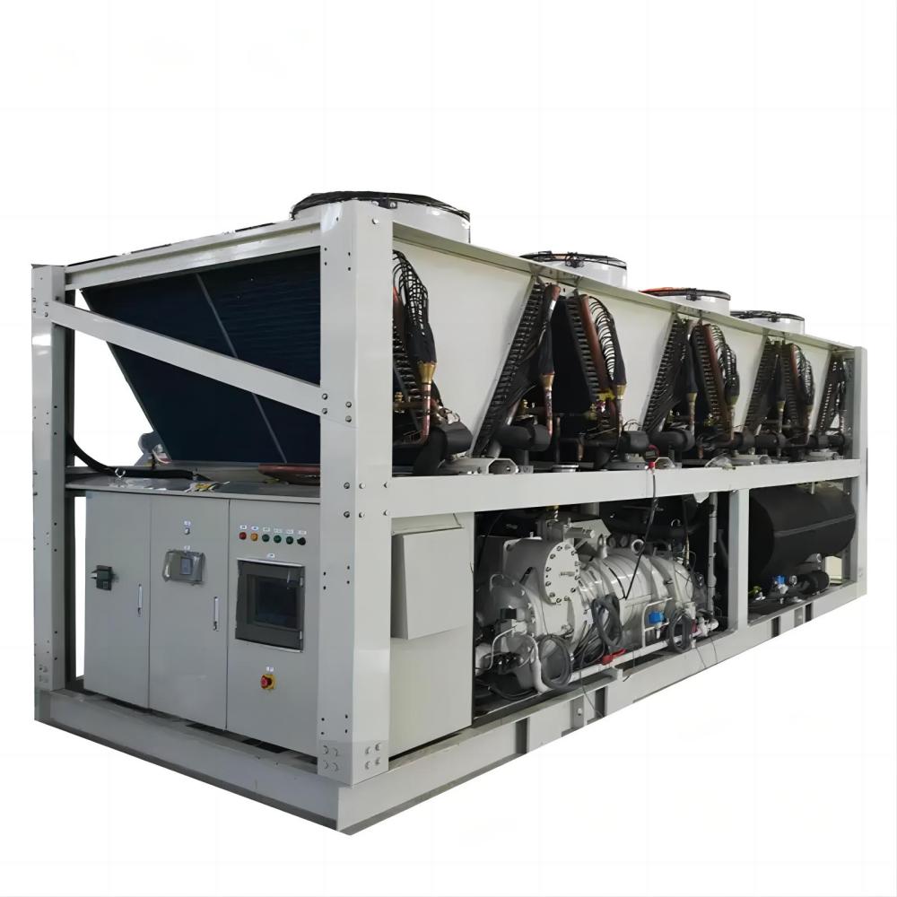R22,R134a 217kw Heating Cooling Screw Type Air Cooled Chiller