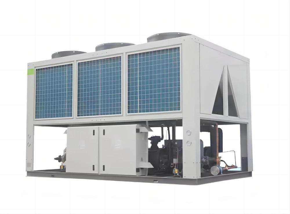 R22,R134a 217kw Heating Cooling Screw Type Air Cooled Chiller