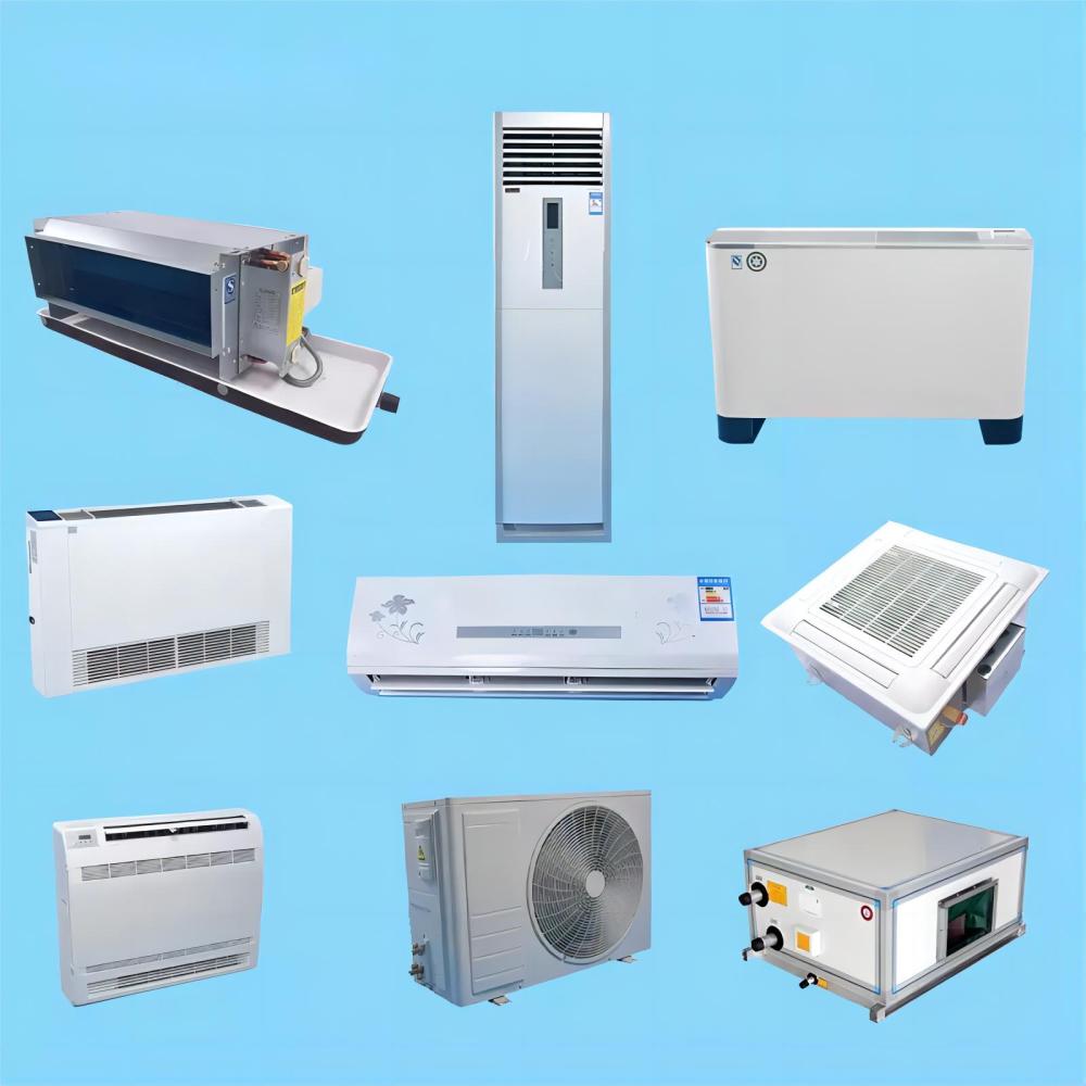 1-way cassette fcu water one way cassette fan coil unit for hotel