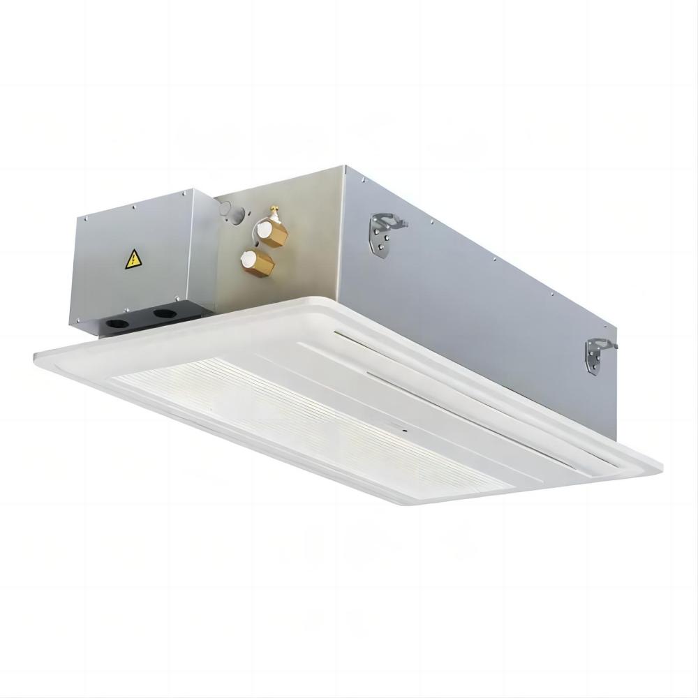 1-way cassette fcu water one way cassette fan coil unit for hotel