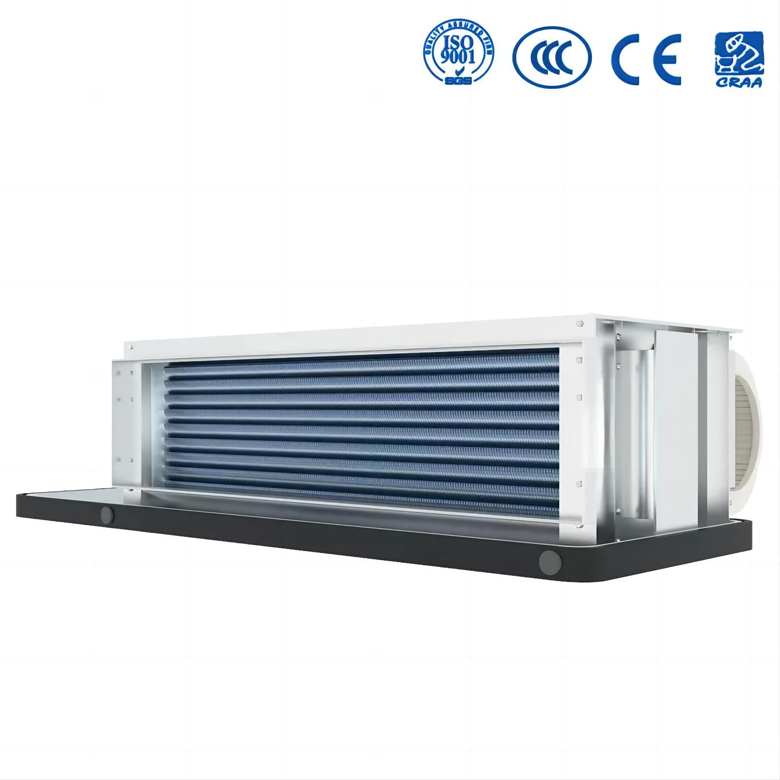 High Quality Horizontal Ceiling Concealed Mounted Hydronic Fan Coil Unit