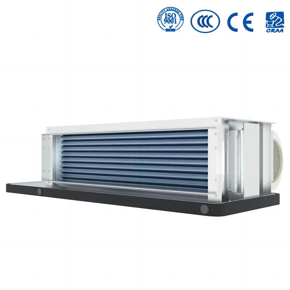 High Quality Horizontal Ceiling Concealed Mounted Hydronic Fan Coil Unit