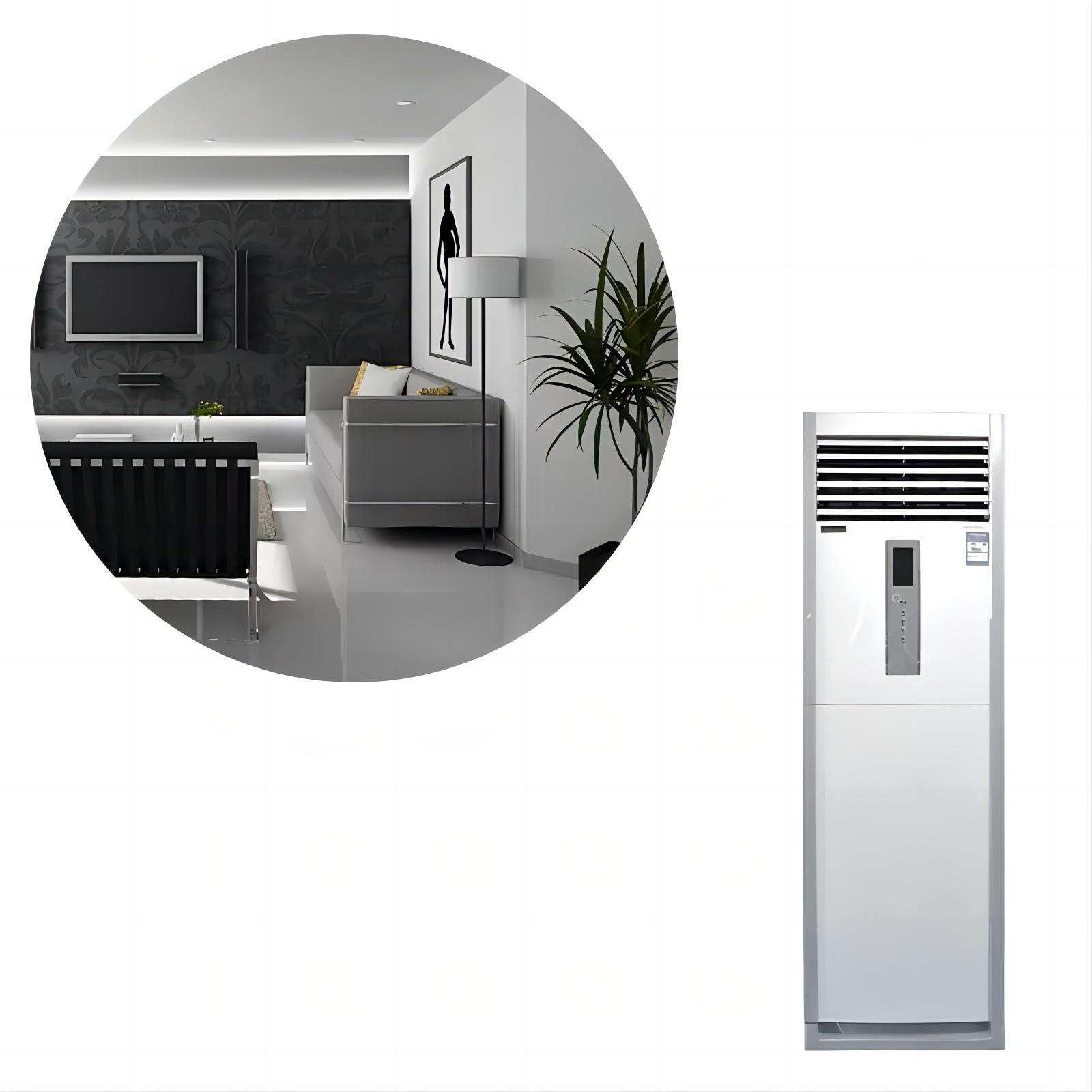 Floor standing cabinet vertical fan coil unit