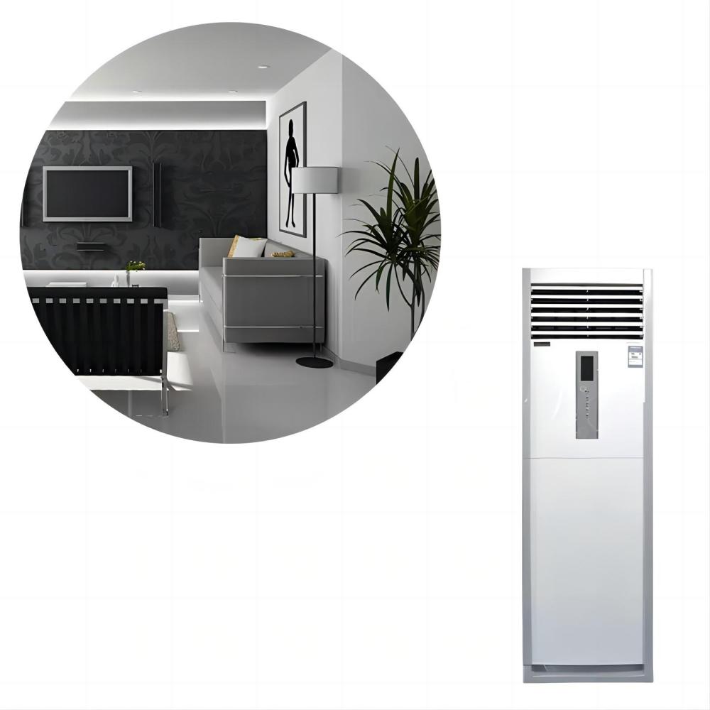 Floor standing cabinet vertical fan coil unit