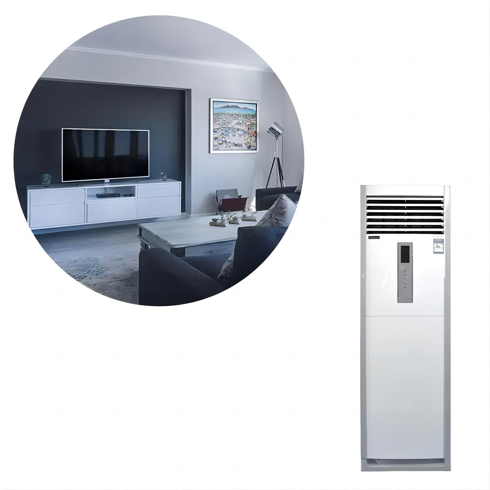 Floor standing cabinet vertical fan coil unit