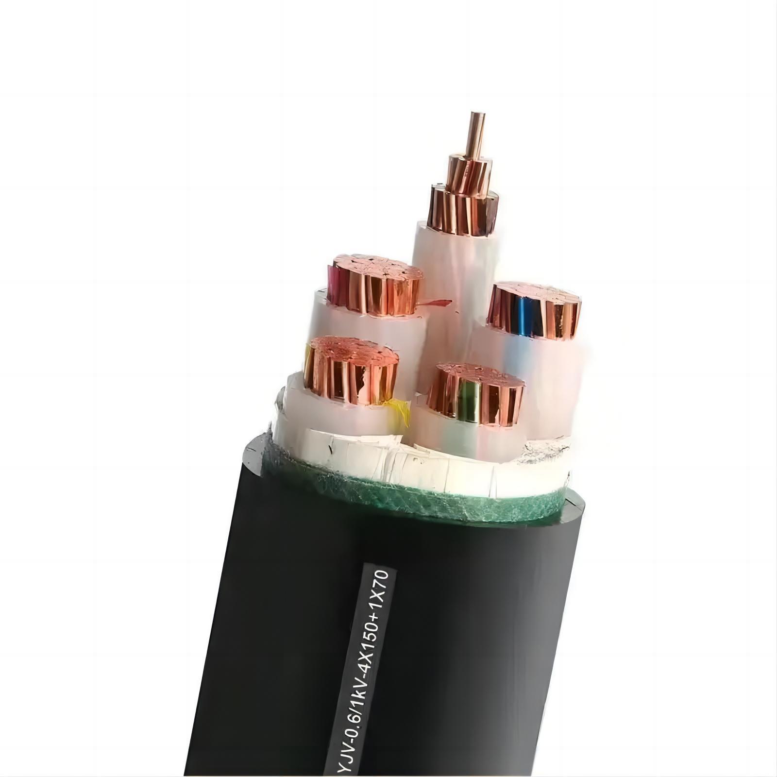 YJV 0.6/1Kv Insulated Cables /Magnetic Control Copper Supply Transmission Wire / Pvc Power Electrical Cable