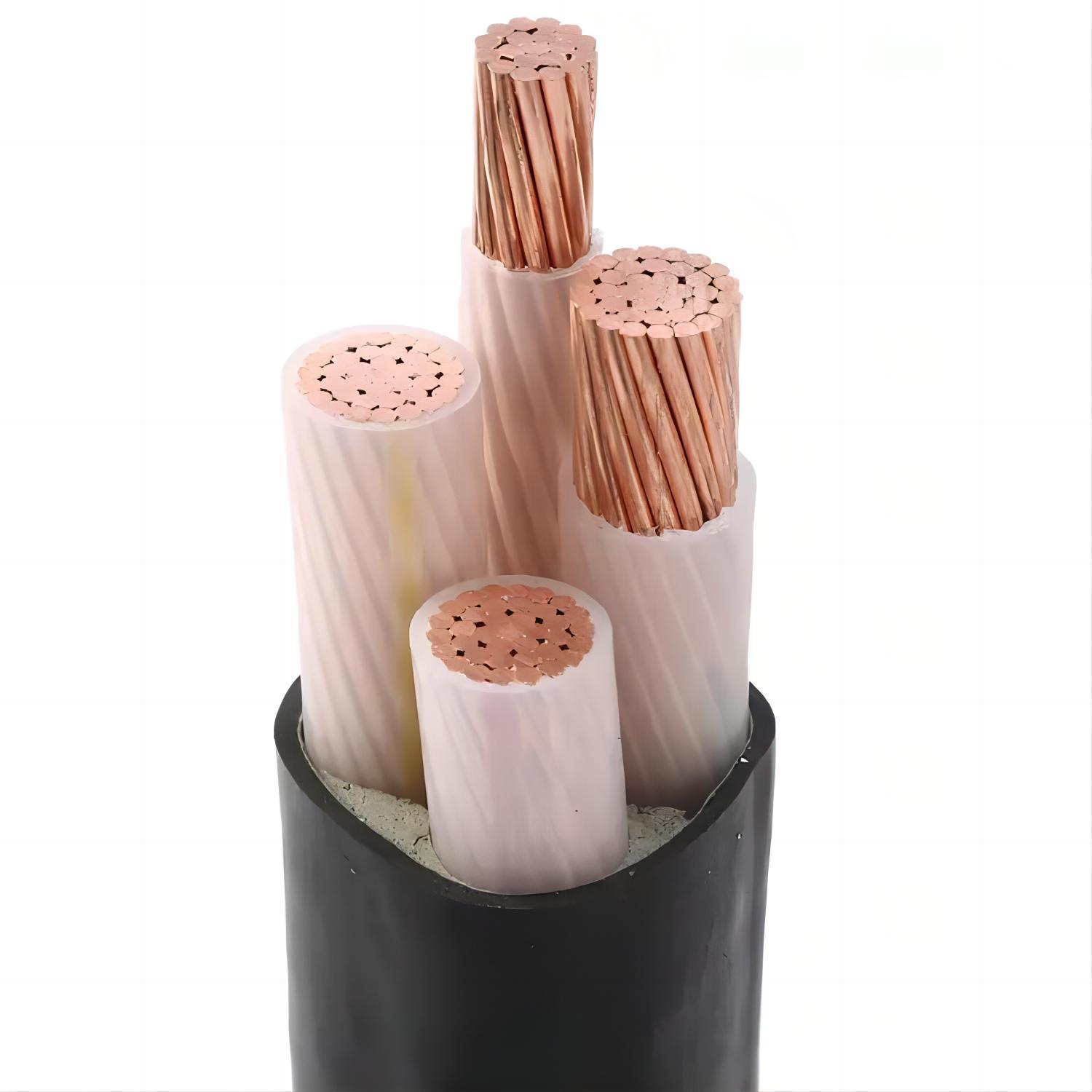 Rubber Supply Copper cable 1.5mm 2.5mm Control Pvc Low voltage Insulated Power Cable/Smart Off