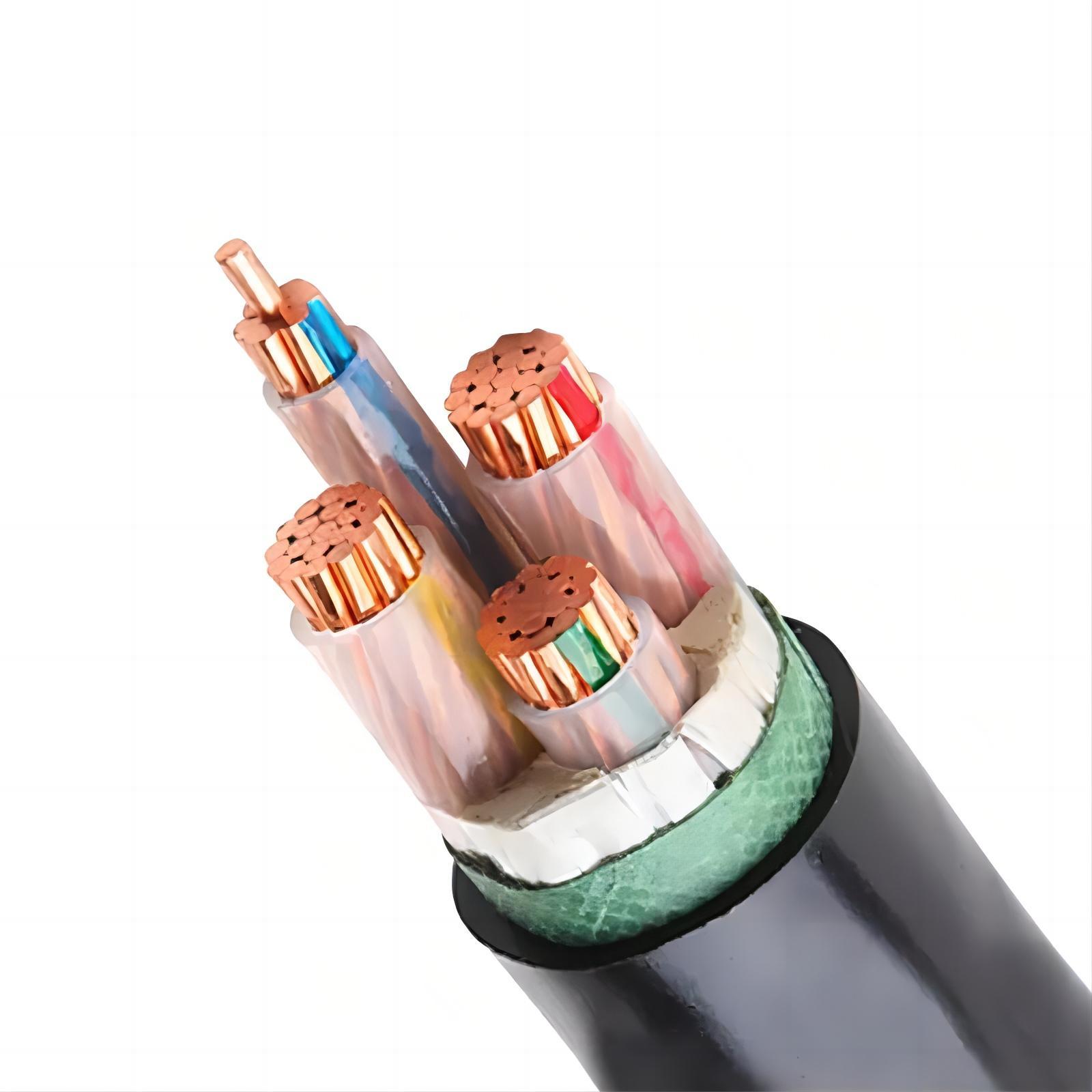 YJV 0.6/1Kv Insulated Cables /Magnetic Control Copper Supply Transmission Wire / Pvc Power Electrical Cable