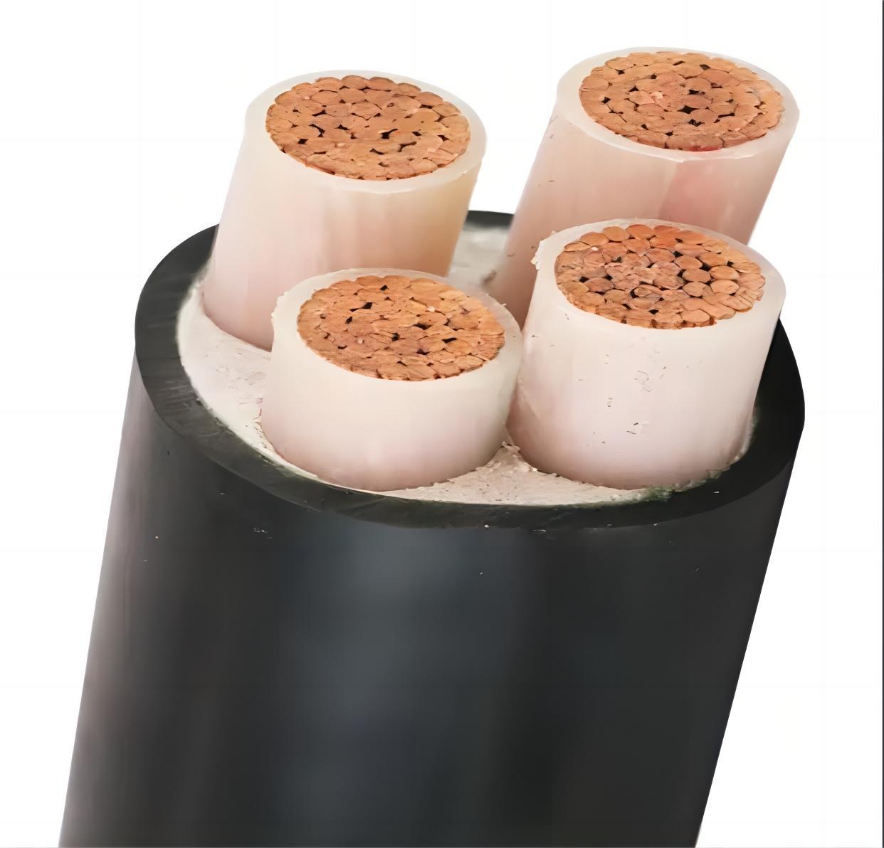 Pvc Nyy 4X10mm2 Electrical Copper / Xlpe 11Kv Power Cable