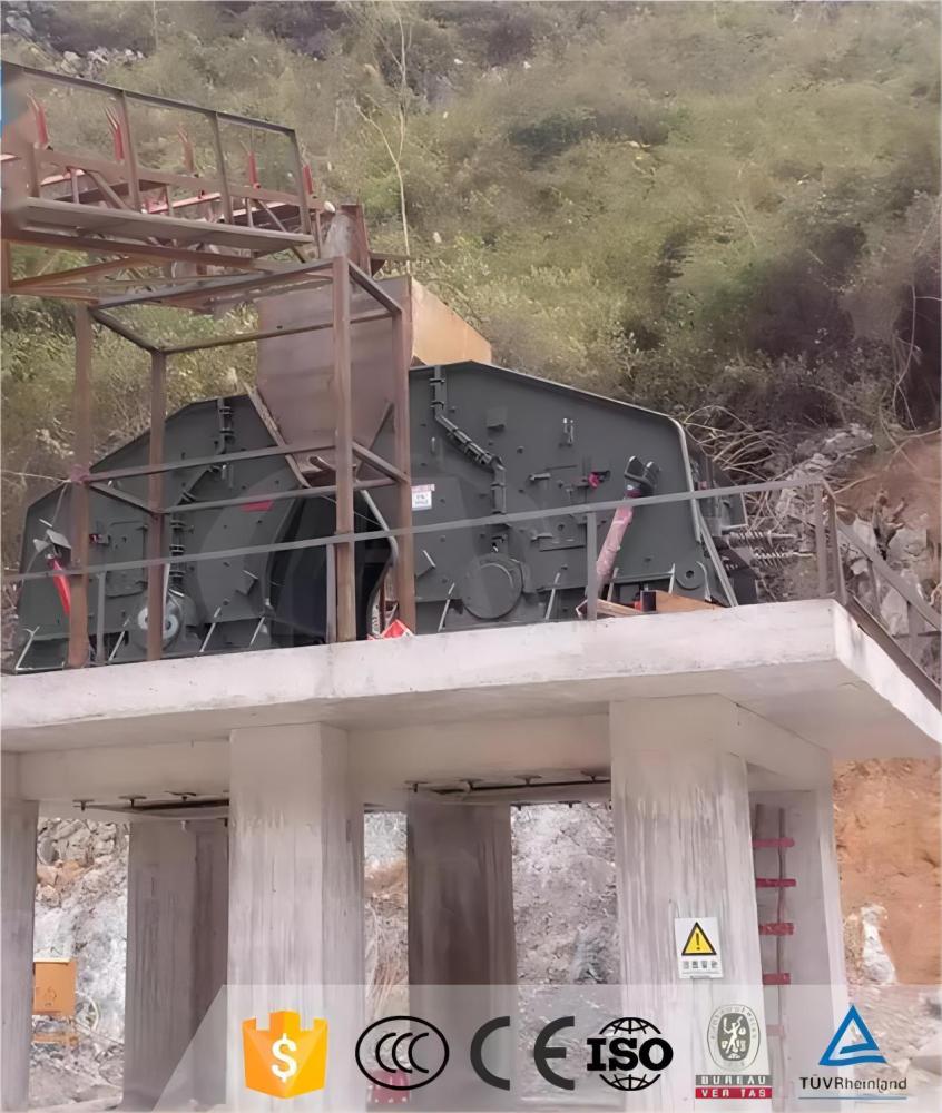 Low Cost Sintering Bauxite Single Rotor Impact Crusher