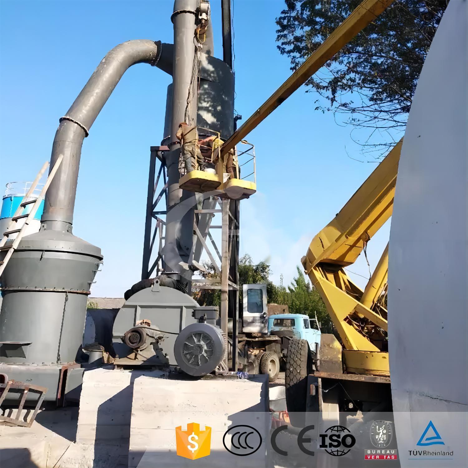 Ore Kaolinite Micro Chalk Powder Milling Raymond Mill Machine