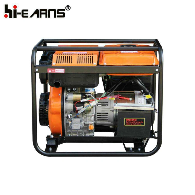 5KVA new style open type single phase Portable industry using Diesel Generator