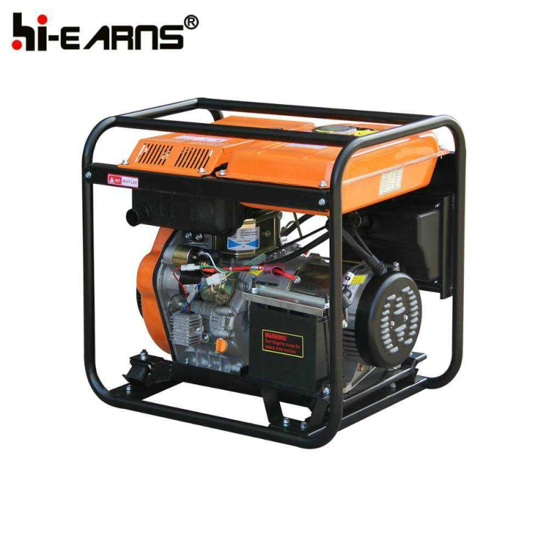 5KVA new style open type single phase Portable industry using Diesel Generator