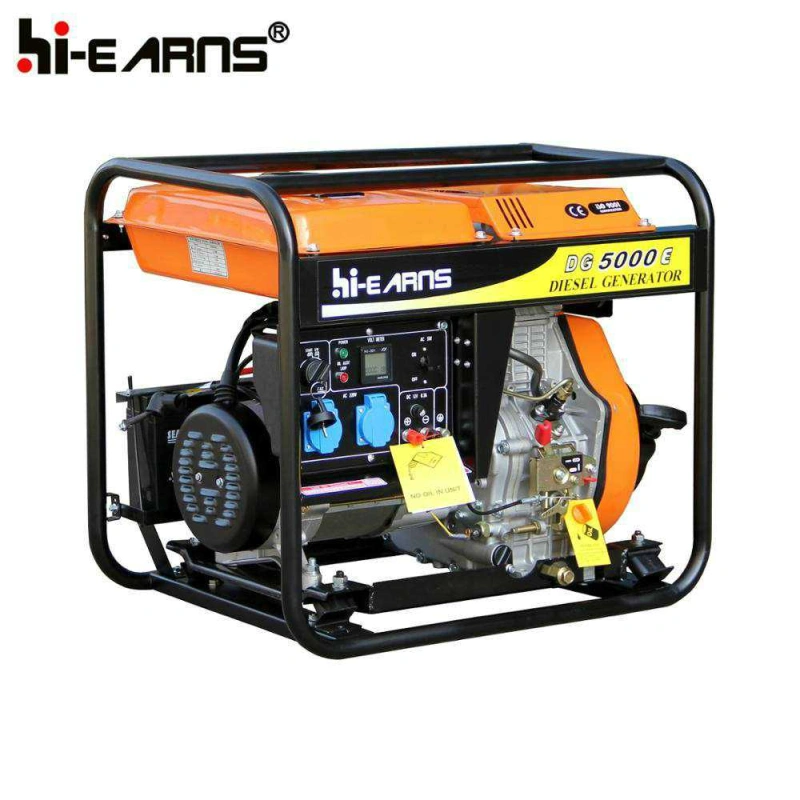 5KVA new style open type single phase Portable industry using Diesel Generator