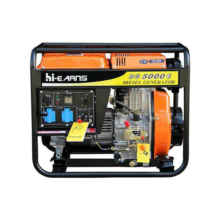 5KVA new style open type single phase Portable industry using Diesel Generator