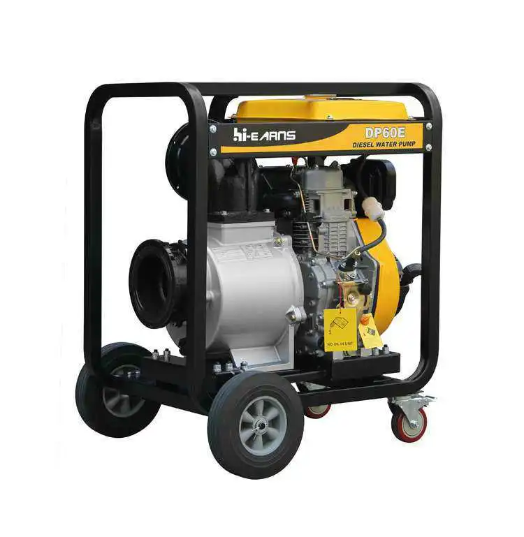 DP60E 6 inch 12 volt electric start diesel water pump