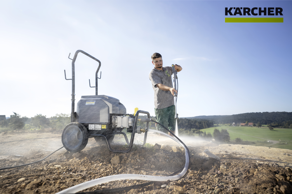 Kärcher High-pressure washer HD 6/15-4M Classic The robust HD6/15-4M Classic cold water high-pressure cleaner is made for tackling tough jobs day in day out. Super Class in every way: extreme power for reliable cleaning results.