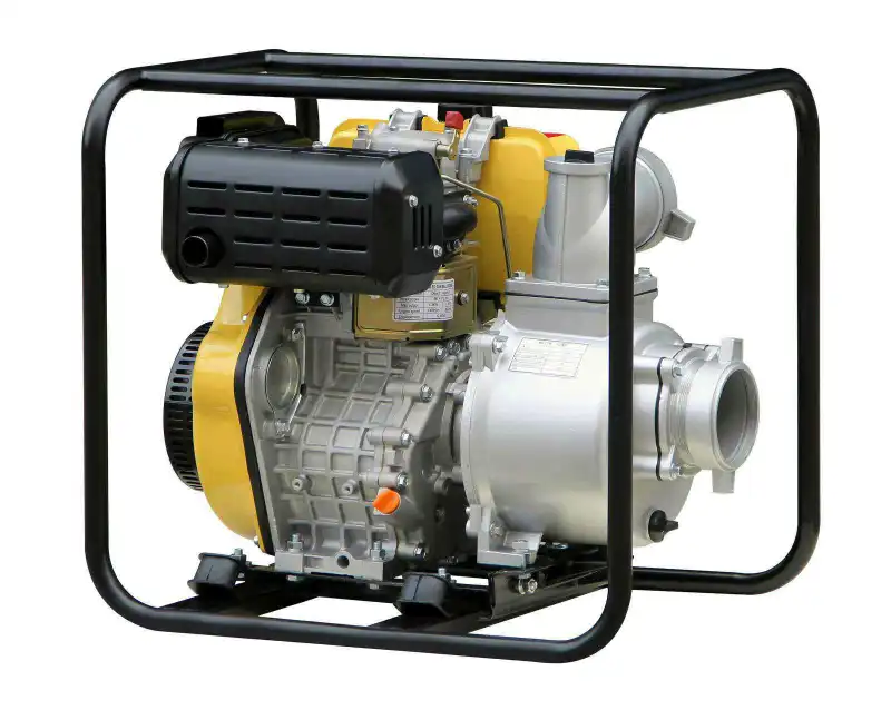 4 inch portable water pump farm ♦ Use good brand spare parts, big cont. head ♦ Portable type, easy to move and lifting