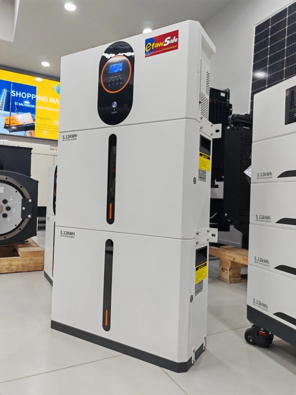POWER:5KW Solar Power Generator Set+10.24KWH Lithium Battery +590W(9Pcs) original JinKo Monocrystalline silicon solar panel 100%POWER!