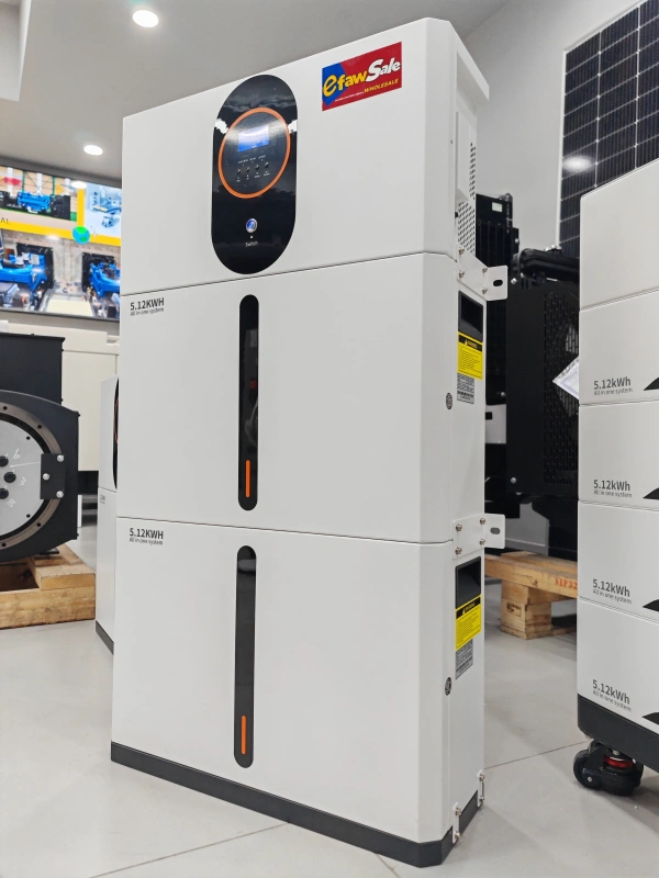 POWER:5KW Solar Power Generator Set+10.24KWH Lithium Battery +590W(9Pcs) original JinKo Monocrystalline silicon solar panel 100%POWER!
