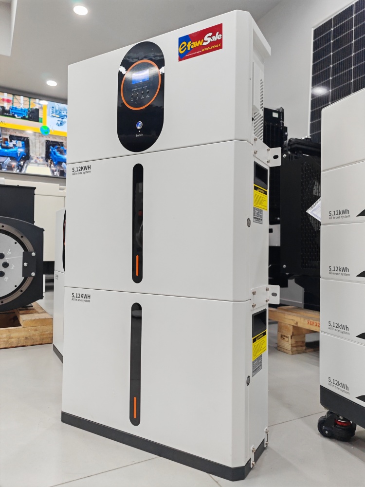 POWER:5KW Solar Power Generator Set+10.24KWH Lithium Battery +590W(9Pcs) original JinKo Monocrystalline silicon solar panel 100%POWER!