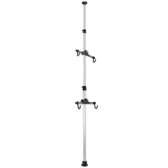 Floor To Ceiling Indoor Two Bike Store Away Telescopic Bike Holder