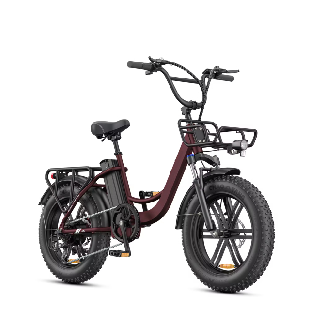 Electric City Bike for Adults EU/UK 250W Power 48V Aluminum Alloy Frame 20 Inch Fat Tires