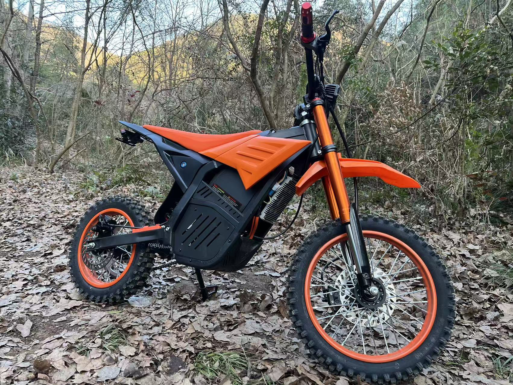 High-Power 60V 6000W Electric Mountain Bike Central Motor Off-Road Vehicle