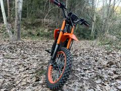 High-Power 60V 6000W Electric Mountain Bike Central Motor Off-Road Vehicle