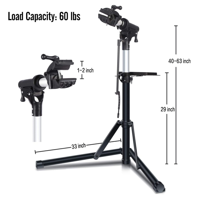 Aluminium Bike Repair Stand For Maintenance Workstand For Mountain Bike And Road Bike