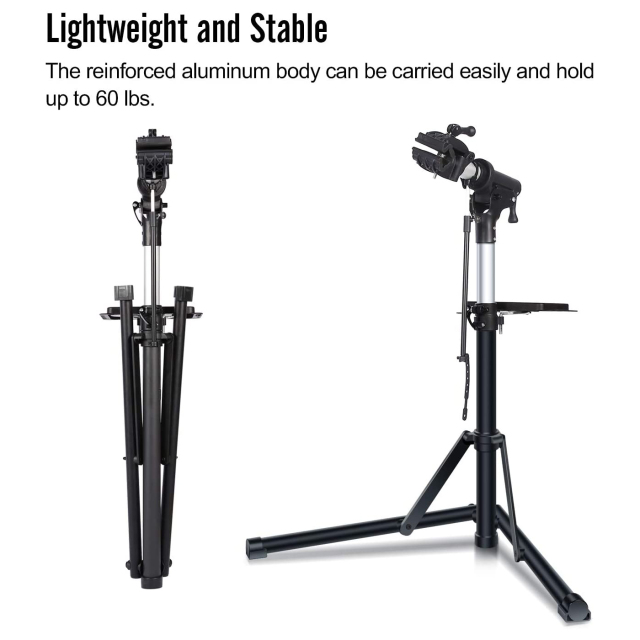 Aluminium Bike Repair Stand For Maintenance Workstand For Mountain Bike And Road Bike