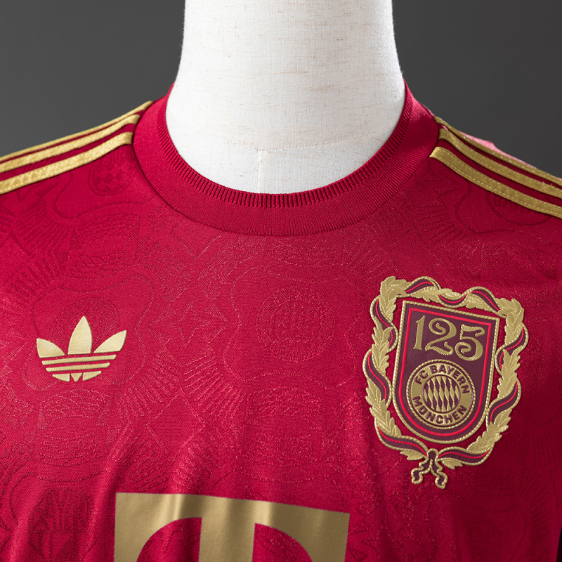 Bayern Munich 25/26 125th Anniversary Red Jersey