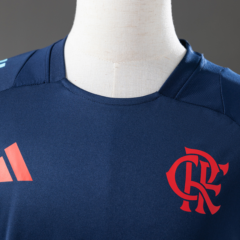 Flamengo 25/26 Training Suit Navy Blue Jersey