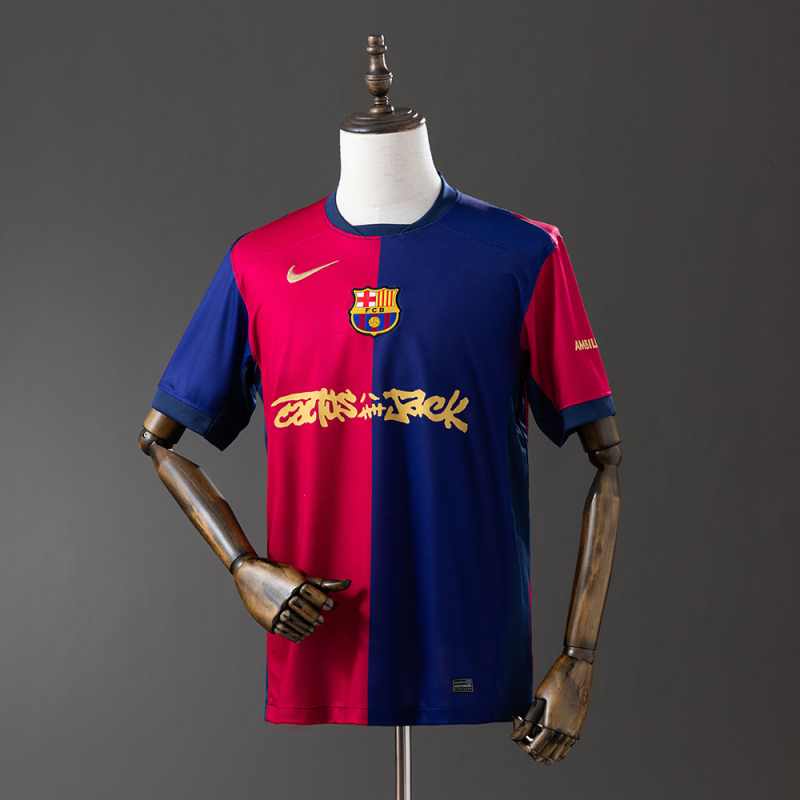 Barcelona 24/25 Home x Travis Scott Jersey