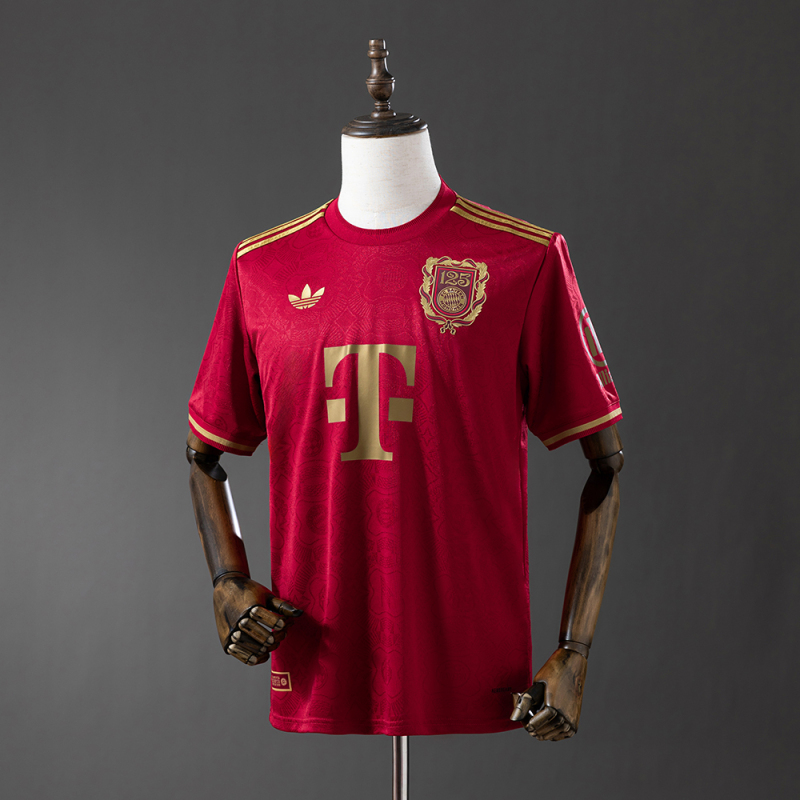 Bayern Munich 25/26 125th Anniversary Red Jersey