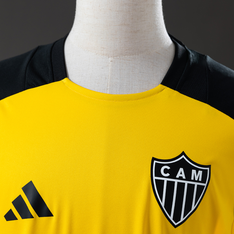 Atletico Mineiro 25/26 Training Suit Yellow Vest Jersey