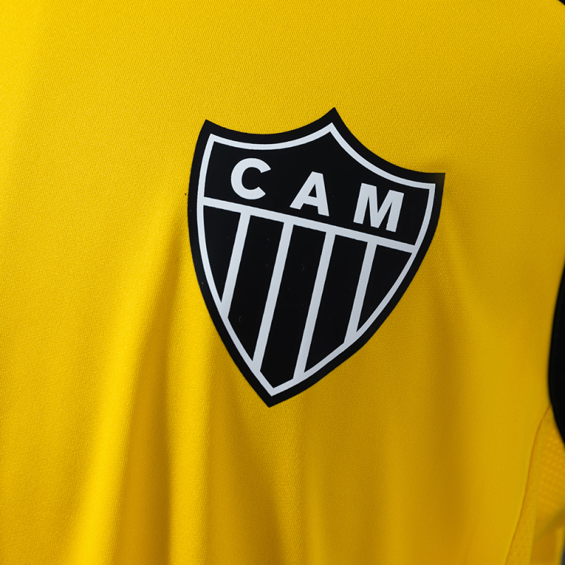 Atletico Mineiro 25/26 Training Suit Yellow Vest Jersey