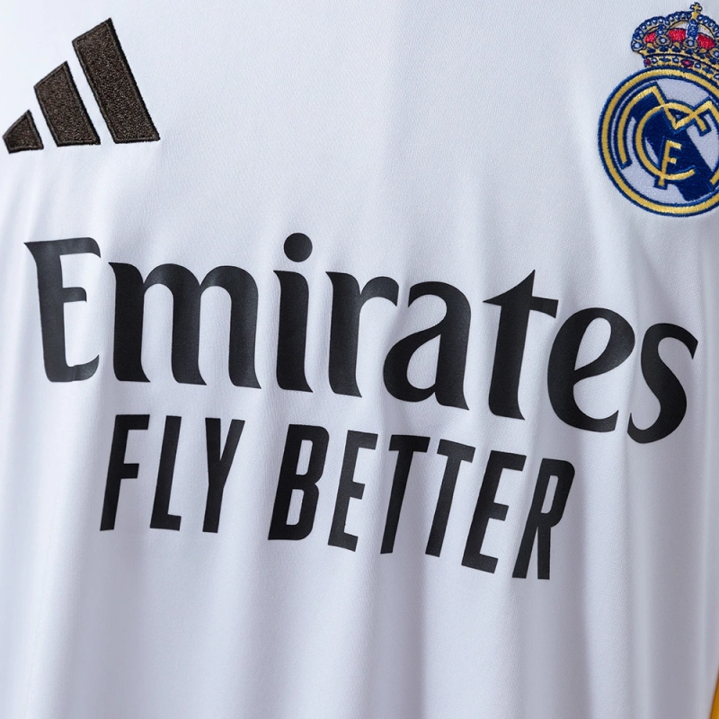 Real Madrid 25/26 Home Long Sleeve Jersey