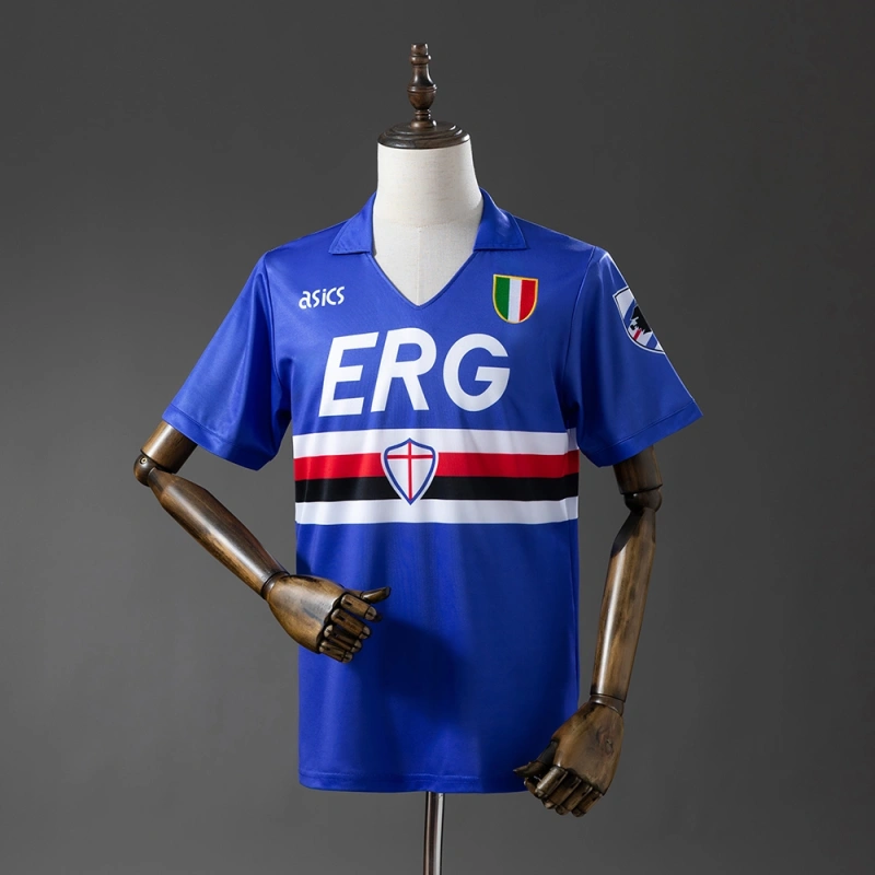 Sampdoria 91/92 Home Retro Jersey