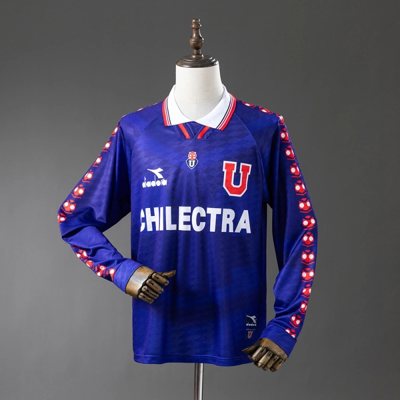 1996 Universidad de Chile Home Jersey Long Sleeve