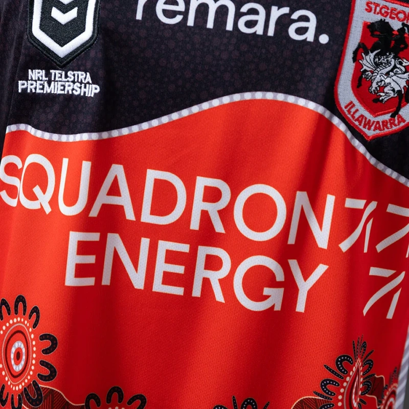 St George Dragons 2025 NRL Mens Indigenous Jersey