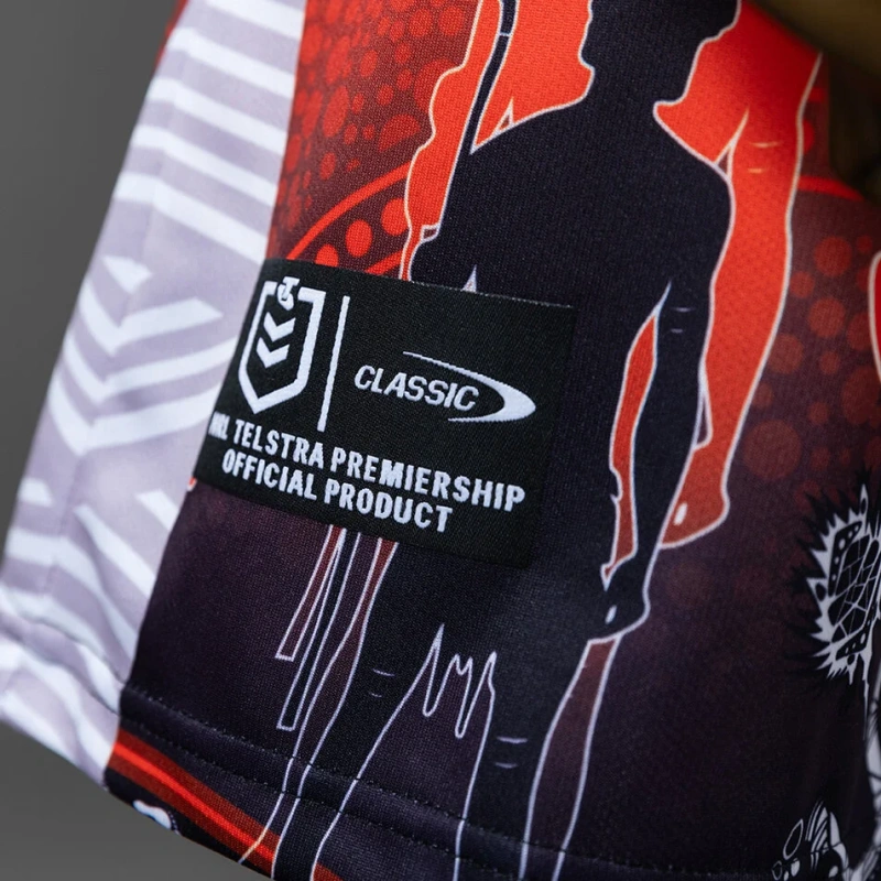 St George Dragons 2025 NRL Mens Indigenous Jersey