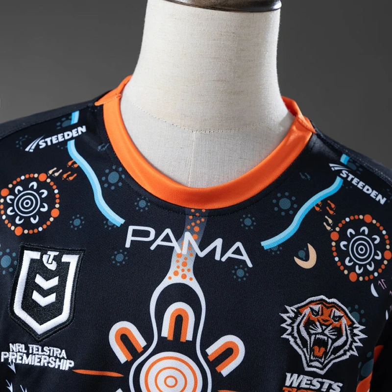 Wests Tigers 2025 NRL Mens Indigenous Jersey