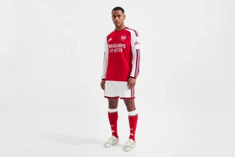 Arsenal 25/26 Home Long Sleeved Player Version Jersey