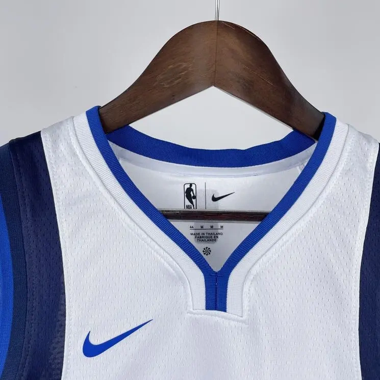 Dallas Mavericks #77 Dončić Youth NBA Silk Jersey
