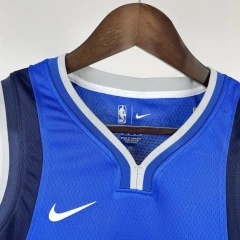 Dallas Mavericks #77 Dončić Youth NBA Silk Jersey