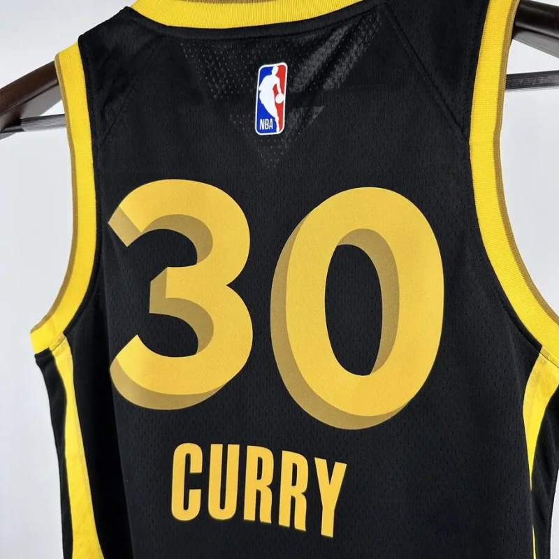 Golden State Warriors #30 Curry Youth NBA Silk Jersey
